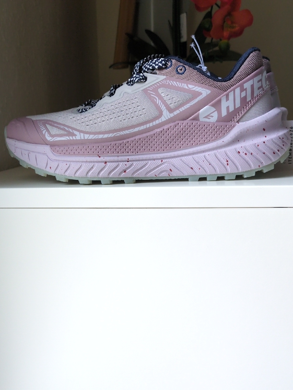 Hi-Tec Pink and Blue Women's Trail Sneakers